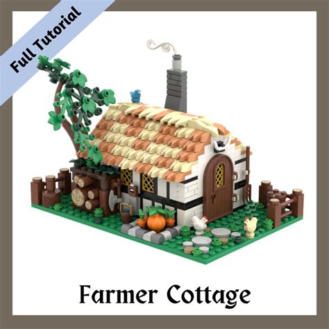 LEGO MOC Farmer Cottage by BricksBite | Rebrickable - Build with LEGO