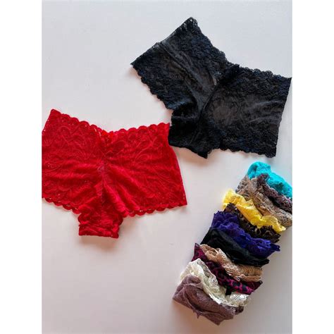 Caleçon Lingerie Calcinha Renda Revenda Feminino Calesson Shortinho
