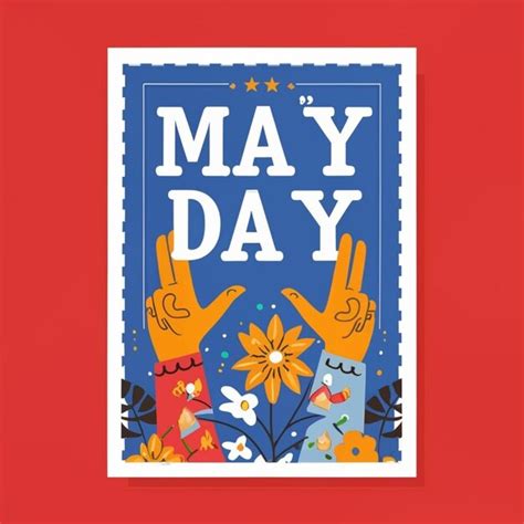 Premium Photo Designing For 1st May International Workers Day And May Day