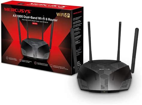 Mercusys MR70X AX1800 Dual-Band WiFi 6 Router Review