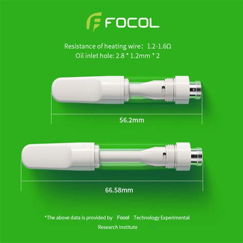 Cbd Oil Vape Cartridge Full Ceramic From China Manufacturer Focol Cbd