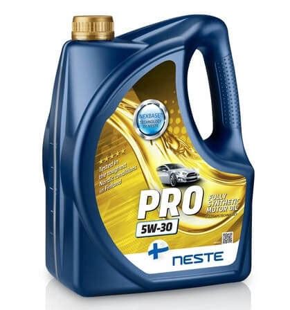 Синтетическое моторное масло Neste Pro 5W-30