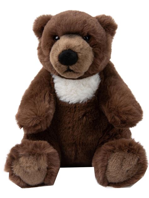 Wwf Plush Toys Collection Wwf Eco Grizzly Bear Brown 25 Cm 10