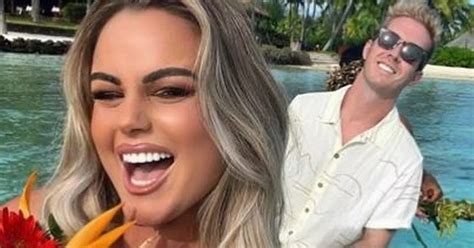 Swimwear Designer Karina Irby Gets Hitched In White Bikini At Stunning Beach Wedding Daily Star
