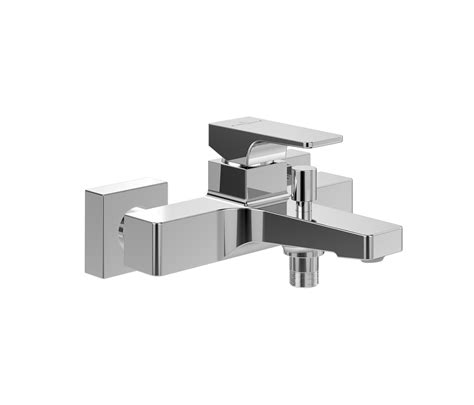 Architectura Square Single Lever Bath And Shower Mixer Chrome Architonic