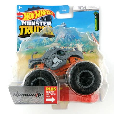 Машинка Hot Wheels Монстр трак FYJ Rhinomite купить с доставкой по выгодным ценам в