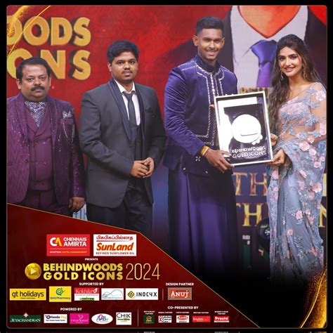 Matheesha Wins Award At India S Behindwoods Gold Icon 2024 Newswire