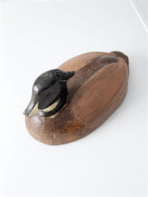 vintage cork wood duck decoy – 86 Vintage