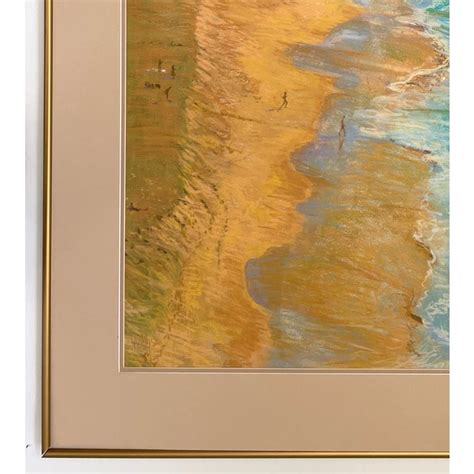 1984 New Brighten Beach” Pastel On Paper Signed By Wallis Chairish