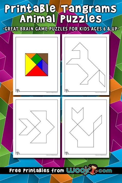 Tangram Printables For Preschoolers