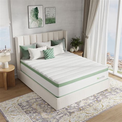 Ebern Designs Medium Cooling Gel Meomory Foam Hybrid Mattress & Reviews