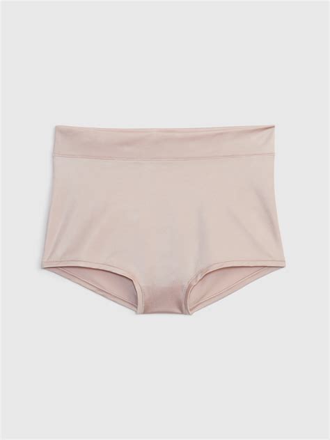 High Rise Satin Bikini Briefs Gap