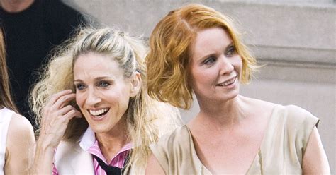 The Sex And The City Cast Had A Reunion On The Red Carpet Who What Wear