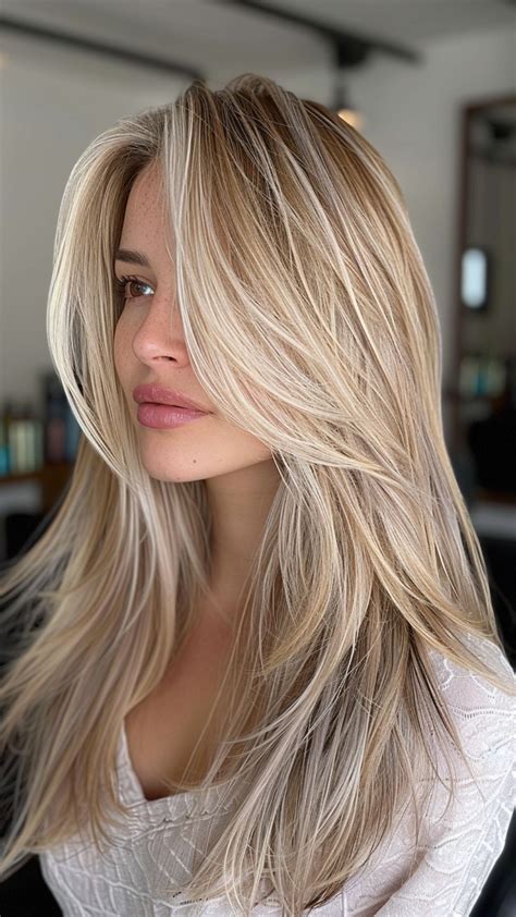 Radiant In Blonde Stunning Hair Color Ideas For The New Year Haarschnitte Lange Blonde