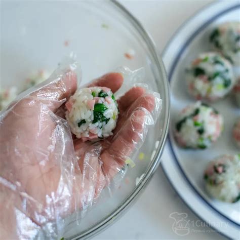 Рисовые шарики — Кулинарные рецепты