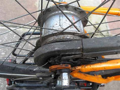Разборка и смазка планетарной втулки Shimano Nexus 8