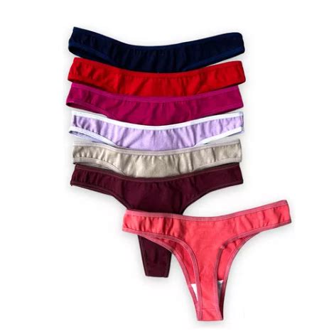 Kit Calcinhas Feminina Fio Dental Lingerie Microfibra Calcinha Adulto New Route Shopee Brasil