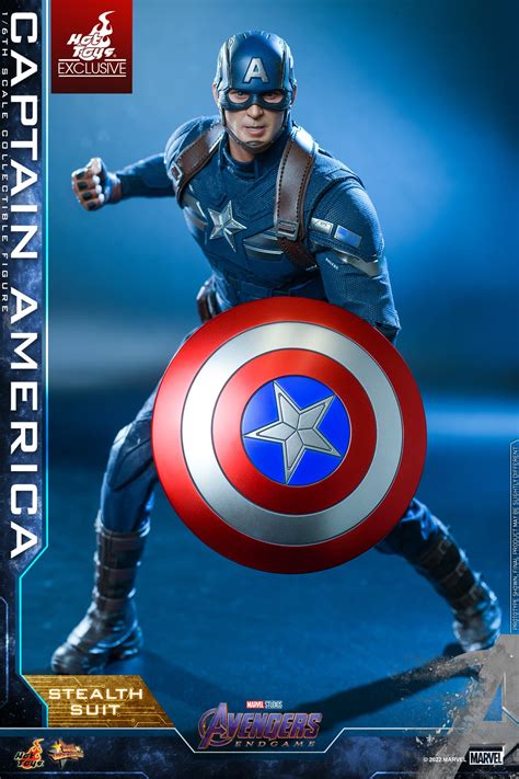 Hot Toys MMS 607 Avengers Endgame Captain America Stealth Suit Hot Toys Complete Checklist