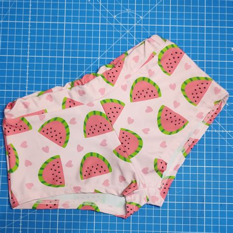 Moldería Mini short bikini Trazados y Costuras