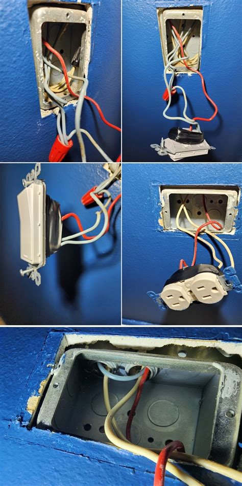 Switched outlet has "open neutral" when switch is off, and shows "wired
