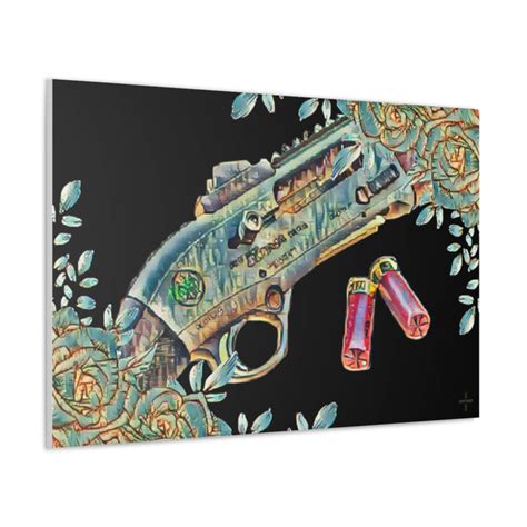 Shotgun 2a Canvas Gallery Wraps