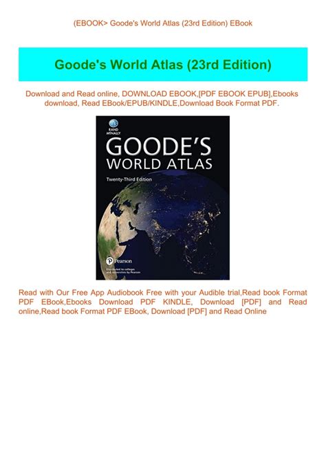 World Atlas 23rd Edition Ebook