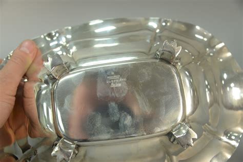 Lot 172 Reed And Barton Sterling Silver Salem Footed Bowl Marked Reed