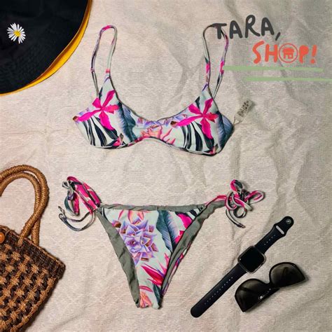 LOUNGE Sexy Two Piece Bikini Padded Swimsuit On Carousell