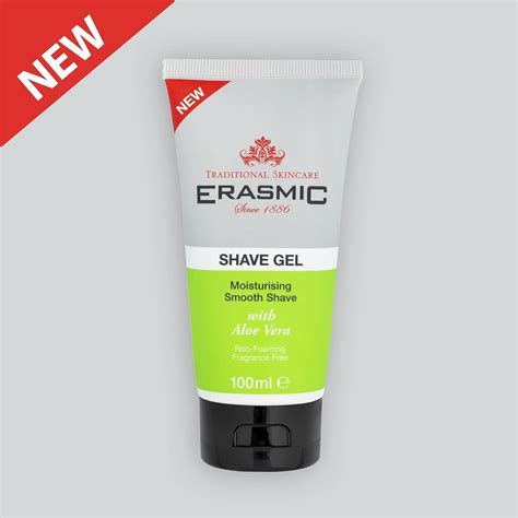 Erasmic Moisturising Smooth Aloe Vera Shave Gel 100ml