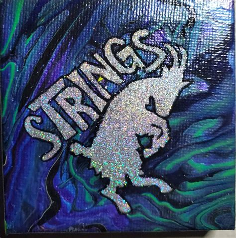 Billy Strings Fan Art Mini Painting Etsy