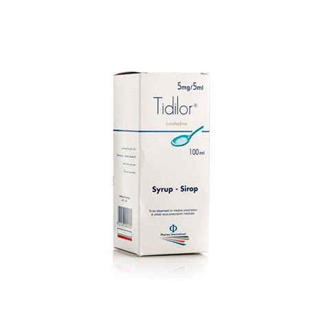 Order Tidilor Mg Ml Allergy Relief Syrup Ml Gentle Effective