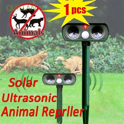 Repelente Ultrassônico Para Gatos Funciona - Quillan Repelente Ultrassônico Ecológico Para Gatos / Pássaros ...