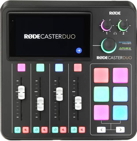 Rode RodeCaster Duo Streaming Mixer and PodMic Duo Bundle | Sweetwater