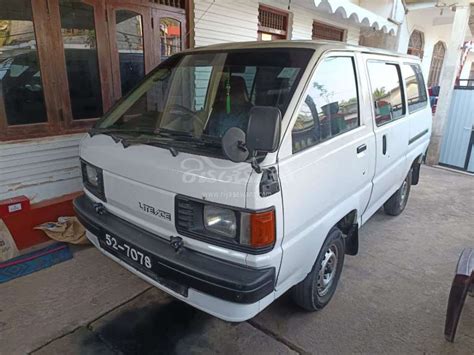 Toyota Van Toyota Used 1986 Diesel Rs 2125000 Sri Lanka