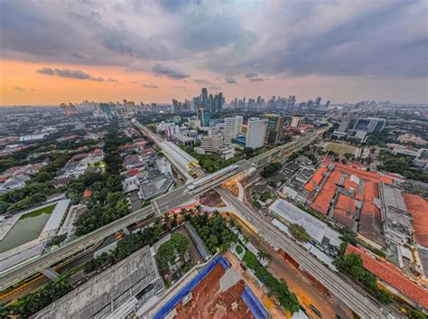 Jakarta Aerial View Stock Photos Royalty Free Jakarta Aerial View