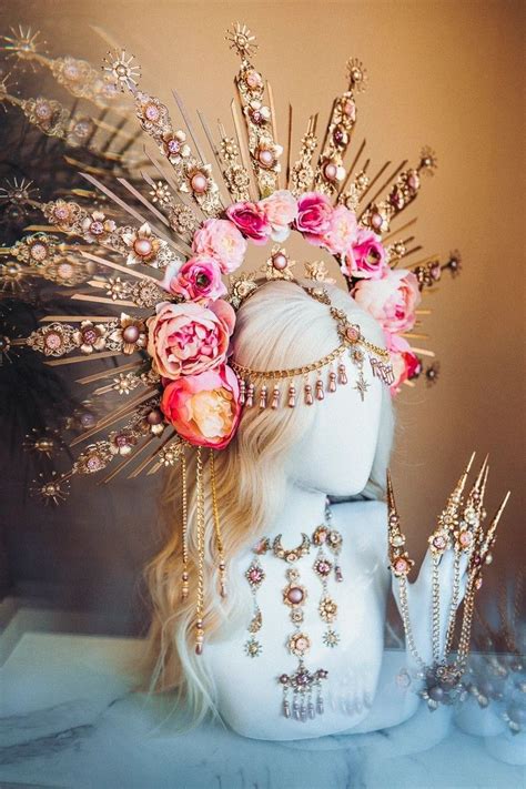 Mermaid Halo Crown Halo Crown Halo Headpiece Halo Headband Halo