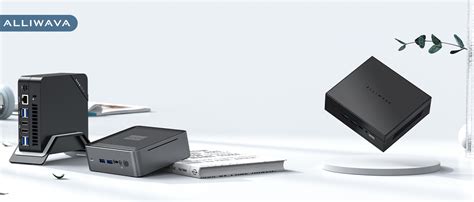 ALLIWAVA GX55 Mini PC Intel 11th Gen N5105, 16GB RAM DDR4 512GB NVMe ...