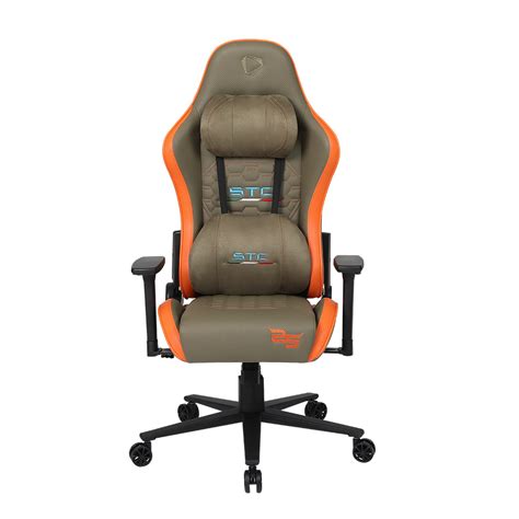 OneX STC Years Limited Edition Hardcore Gaming Chair Khaki Orange PC EB Games Australia
