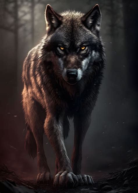 Black Wolf Artwork