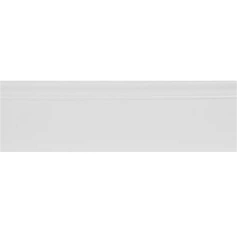 Плинтус напольный полистирол ударопрочный под покраску белый 8 см 2м ️ ...