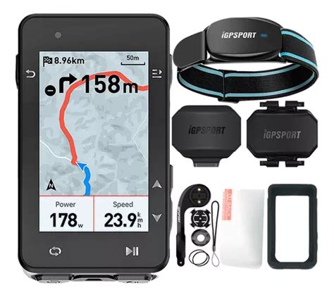 Kit Completo Gps Igpsport Igs630 Cinta De Braço Sensores Frete grátis