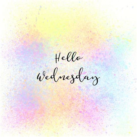 wednesday hand drawn poster typography inspirational quotes