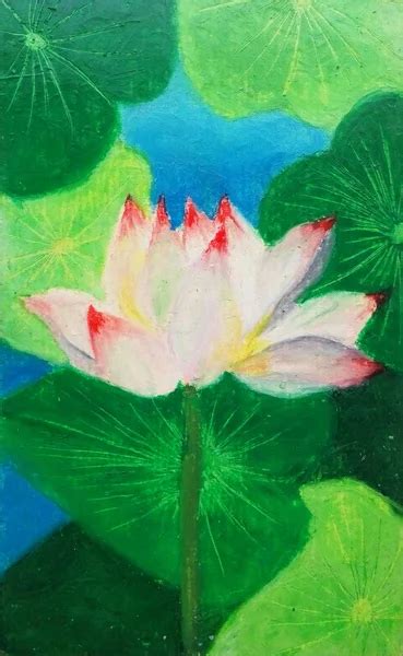 Water lily painting Stock Photos, Royalty Free Water lily painting ...