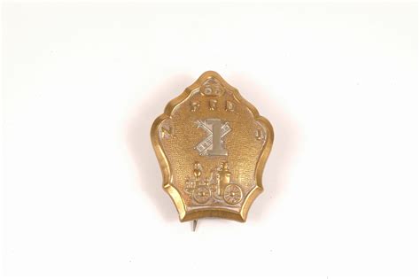 Fire Badge Pfd Nj Smithsonian Institution