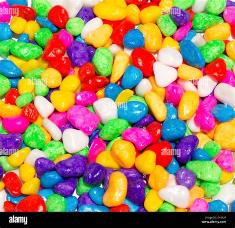 A group of colorful pebbles versus colors Stock Photo - Alamy