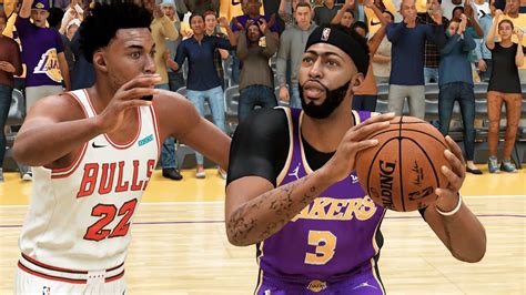 Los Angeles Lakers Vs Chicago Bulls Nba Today 1 8 Full Game Nba 2k21 Youtube