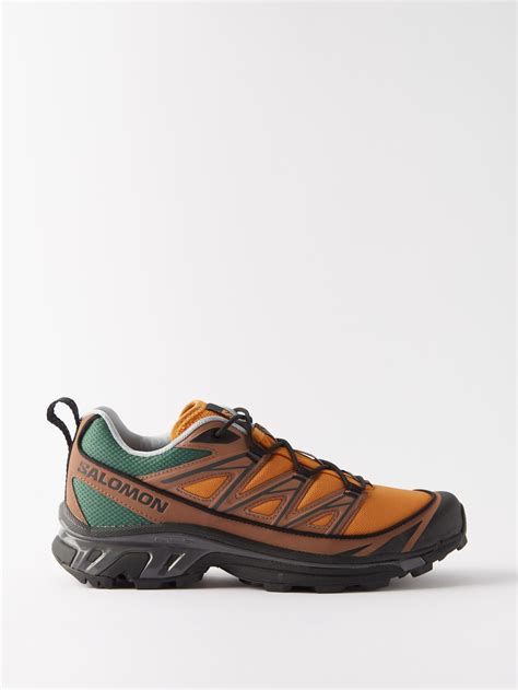 Salomon Xt 6 Expanse Mesh Trainers In Black Orange Brown Lyst Canada