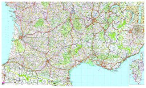 carte du sud de la france vacances guide voyage