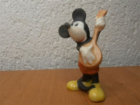 Rar Antique Dolls Germany Bisque Mickey Mouse Figure Cartoon Disney