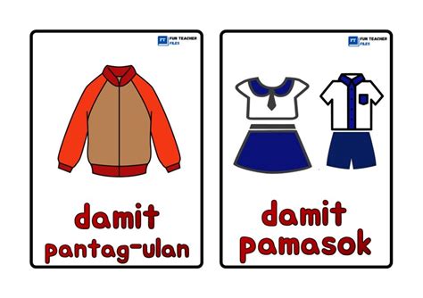 Mga Ibat Ibang Uri Ng Panahon At Mga Kasuotan Na Ginagamit Sa Ibat